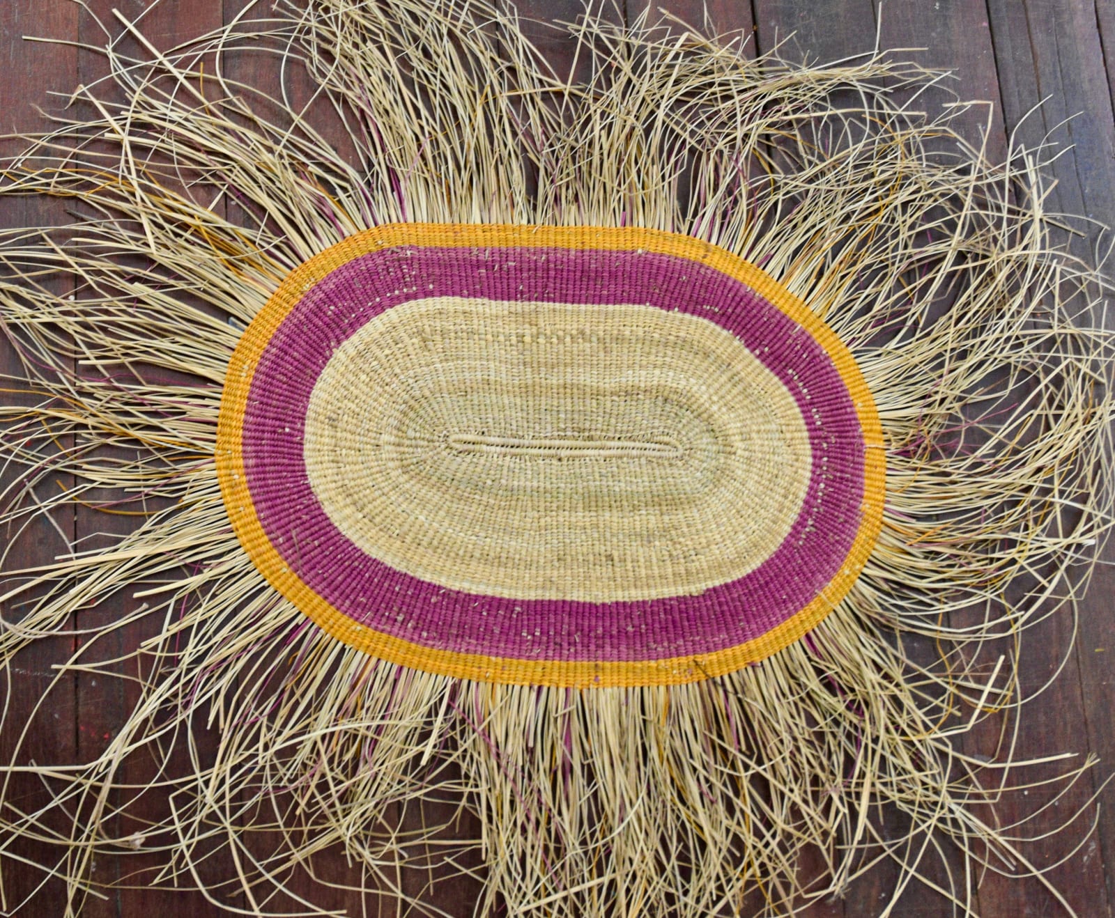 Doreen Djorlom, Marebu (Woven Mat), 2022