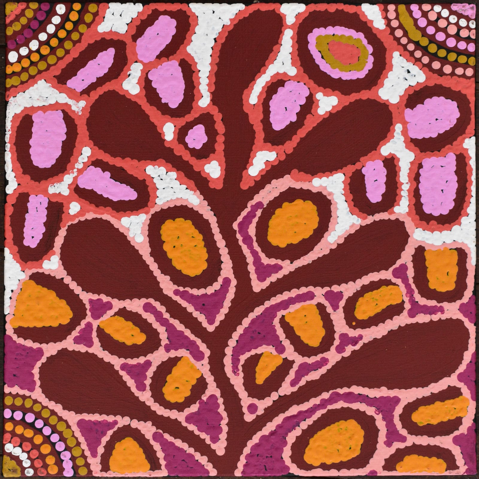 Carol Nampijina Larry, Karnta Jukurrpa (Women's Dreaming), 2020