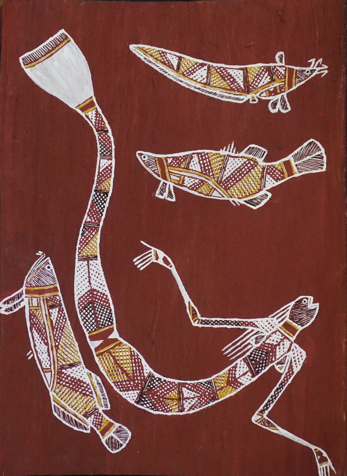 Graham Badari, Yawkyawk (Water Spirit), 2024