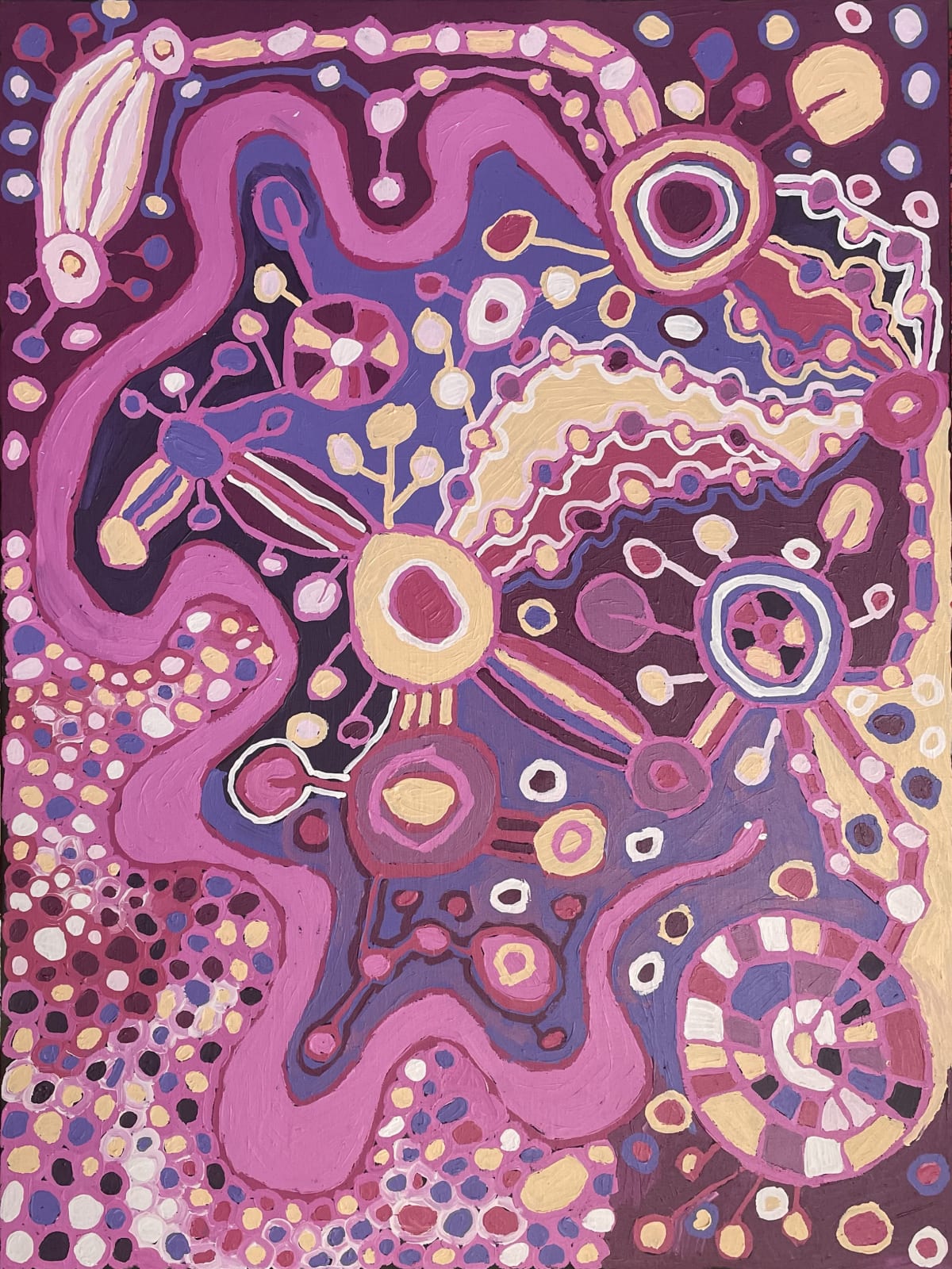 Sharon Adamson, Wanampi Tjukurpa, 2021