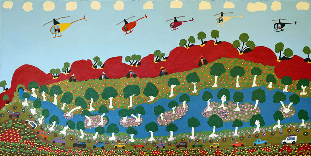 Grace Kemarre Robinya, Plenty Rain, Bush North of Alherramp