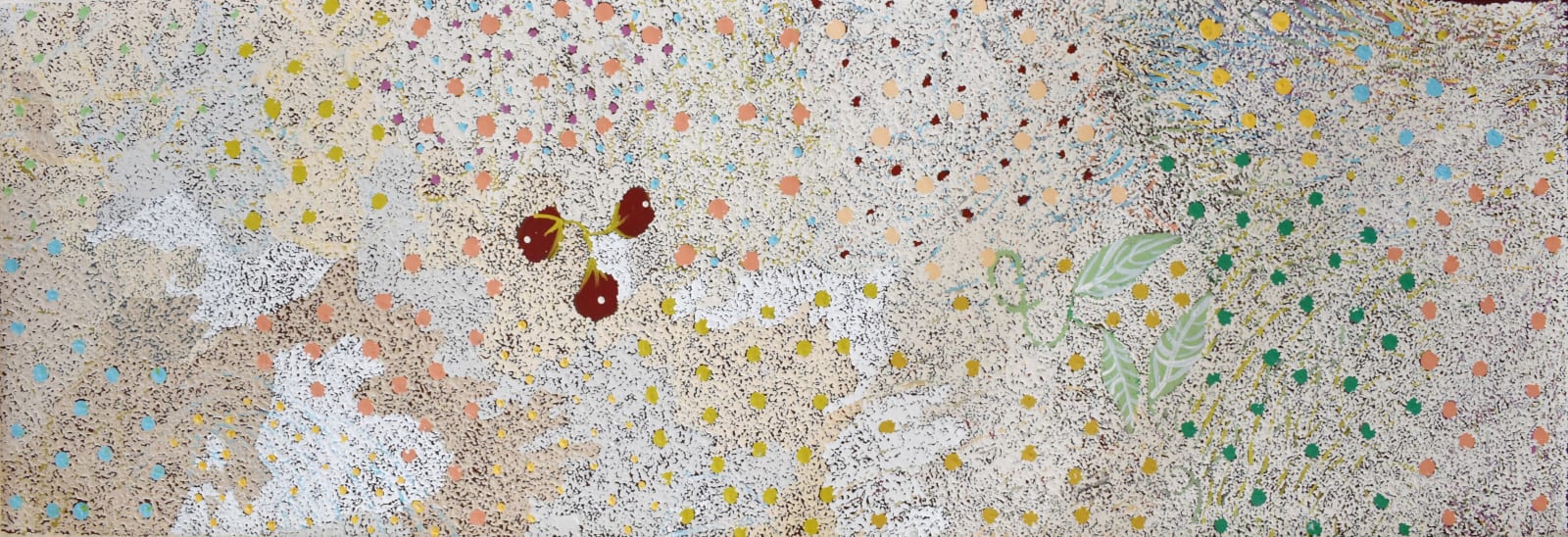 Maggie Nakamarra Corby, Bush Medicine and Bush Plum, 2019