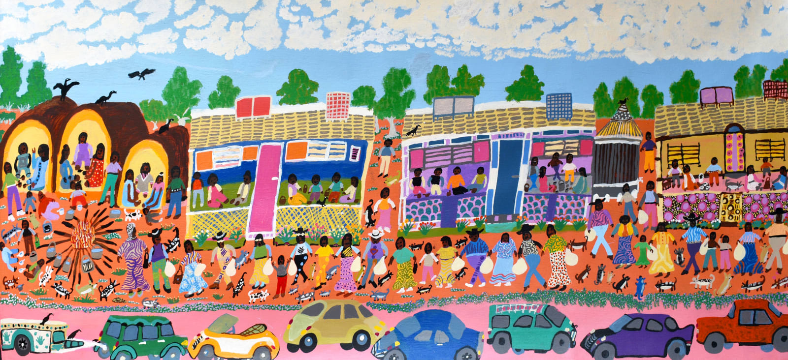 Doris Thomas, Old Days and News Days, Titjikala, 2020