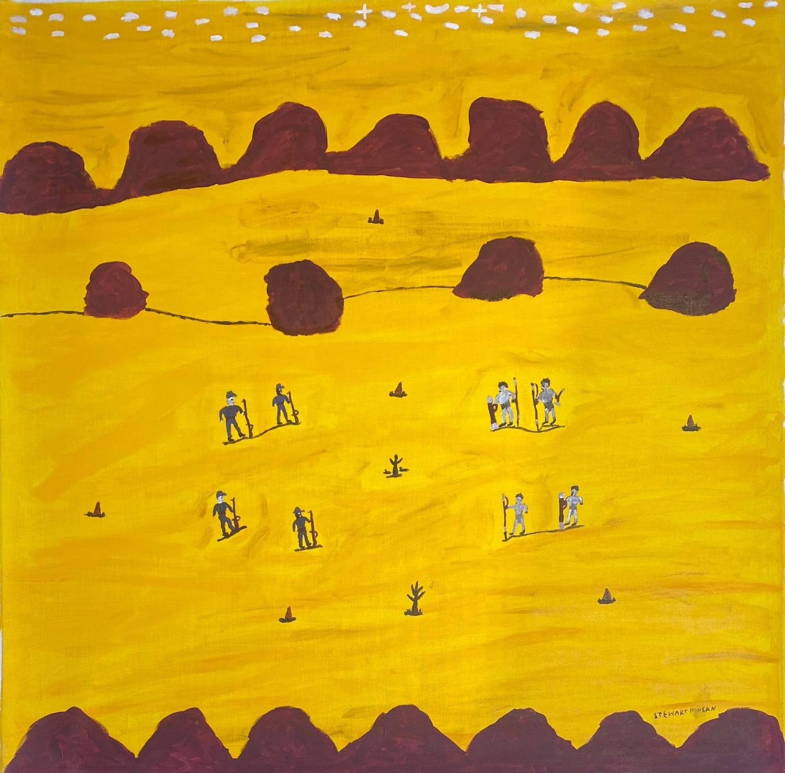 Stewart Karmburmar Hoosan, Garrawa Warriors, QLD Police & QLD Police Trackers, 2024