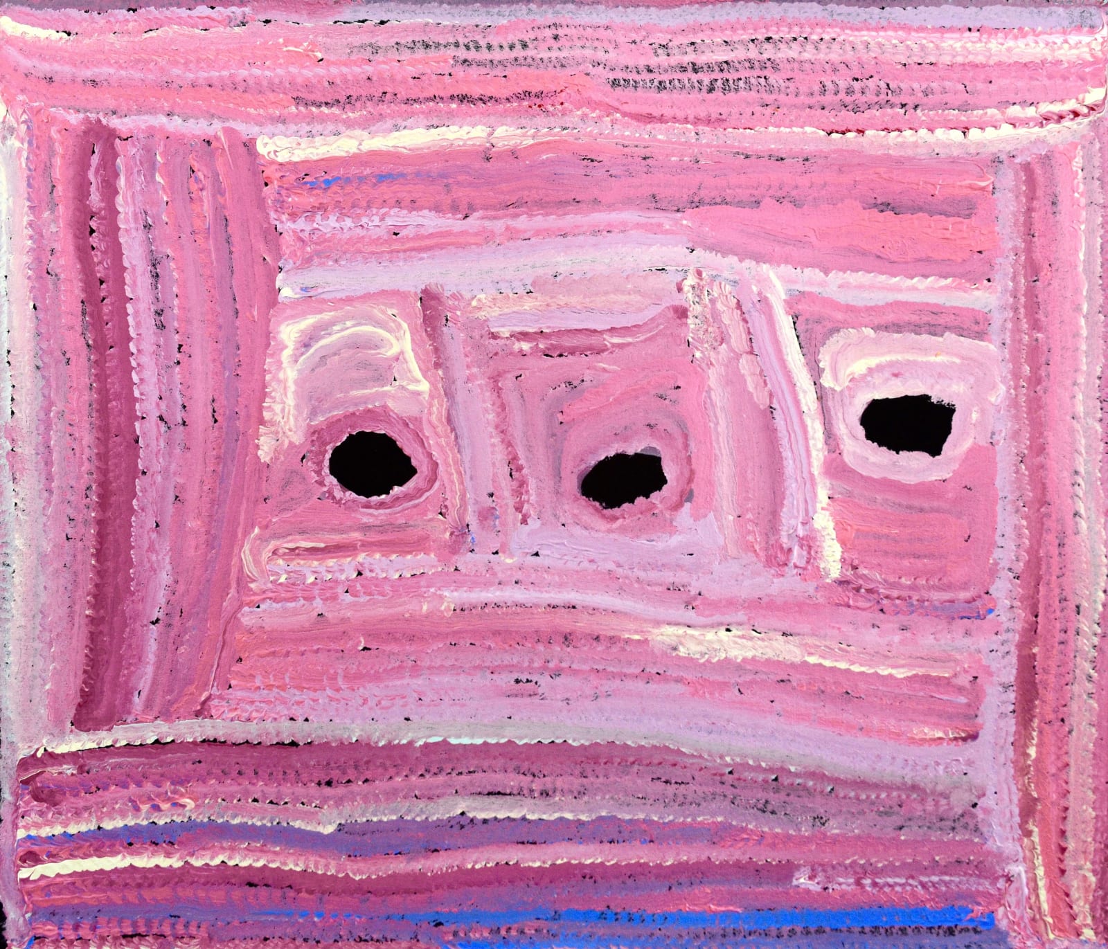 Nancy Chapman (Nyanjilpayi), Ngurra (Home Country, Camp), 2022