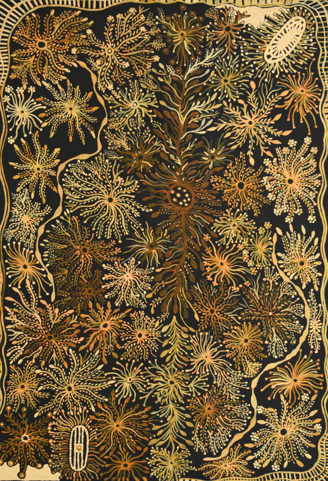 Alison Anderson, The garden deep within the sandhills of Papunya, 2021