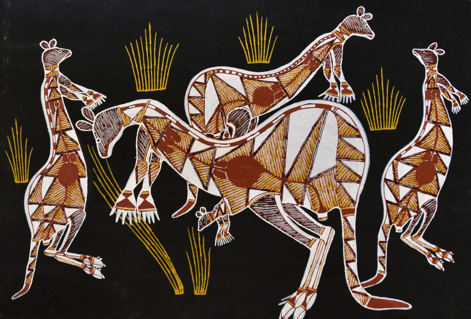 Graham Badari, Karndayh (Female Red Kangaroo), 2022