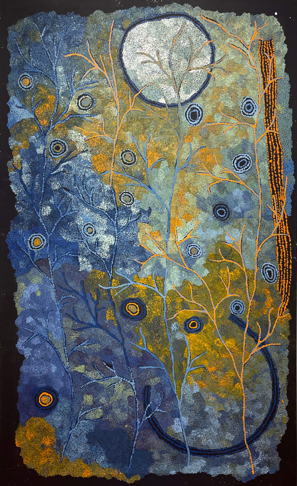 Betty Mula, Punu tjuta (many trees), 2023