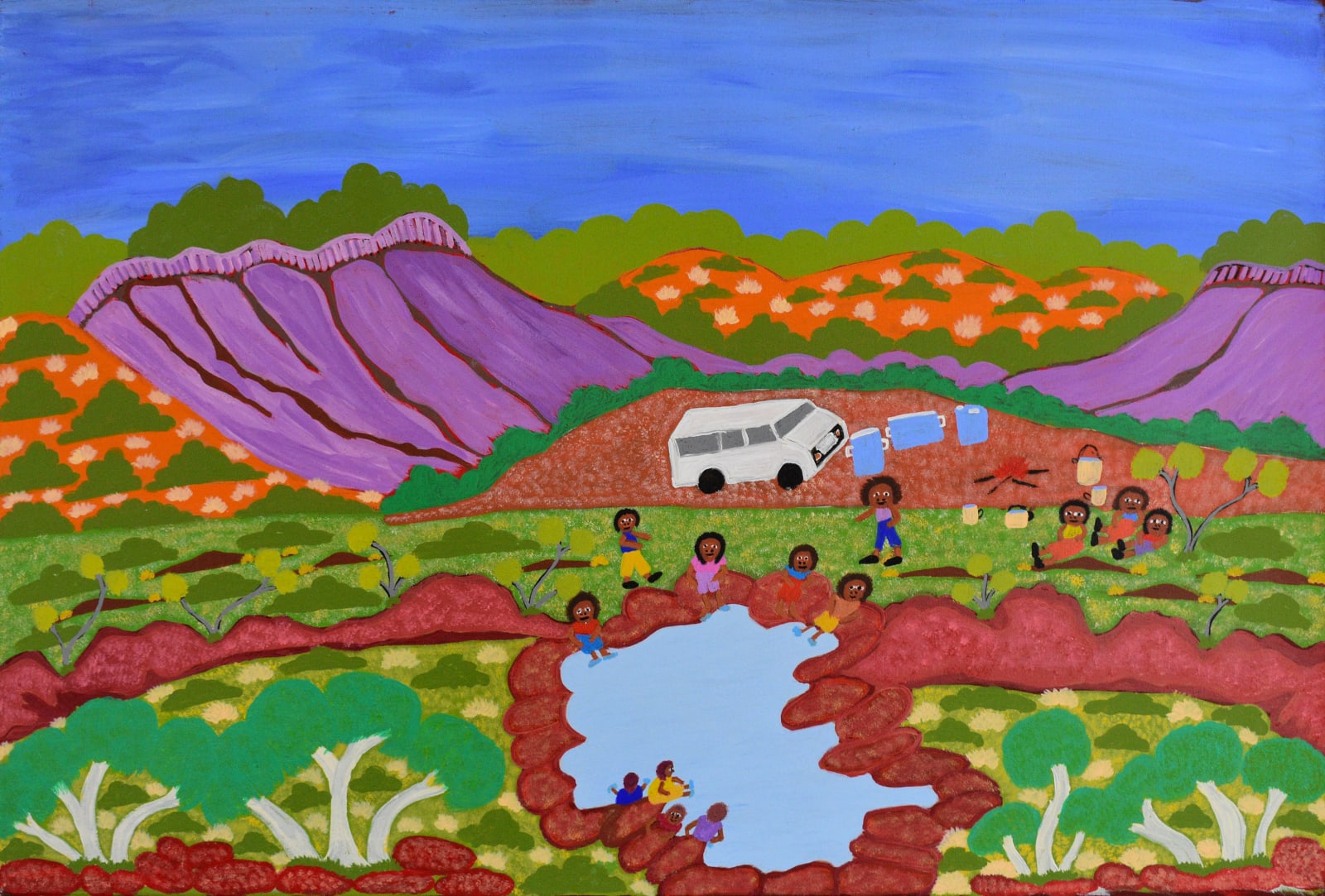 Betty Conway, Illari Spring, Tempe Downs, 2019