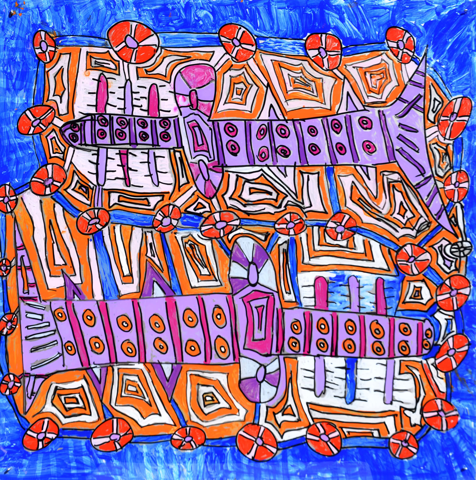 Annette Lormada, Piyalpiyal- Sawfish, 2021