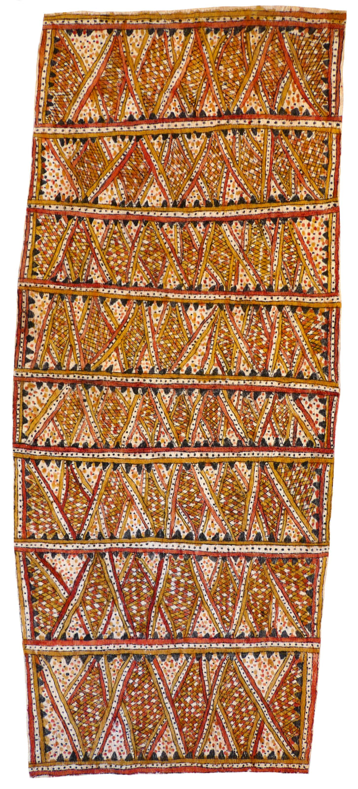 Botha Kimmikimmi (Hirokiki), Ömie mountains, beaks of the Papuan Hornbill, eggs of the Dwarf Cassowary and spots of the wood-boring grub, 2020