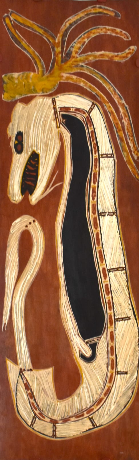 Joe Guymala, Ngalyod (Rainbow Serpent), 2015