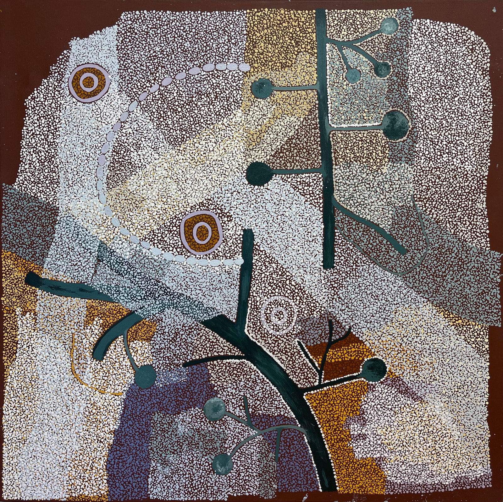 Tanya Umatji Tjapalyi, Ngayuku Nyuntjunku Tjukurpa (My Mother’s story), 2022