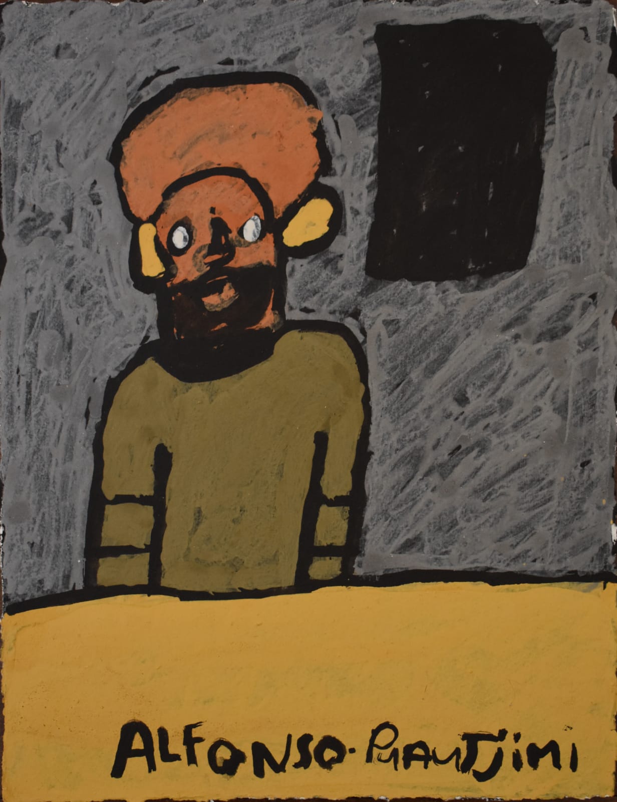 Alfonso Puautjimi, Self Portrait, 2019