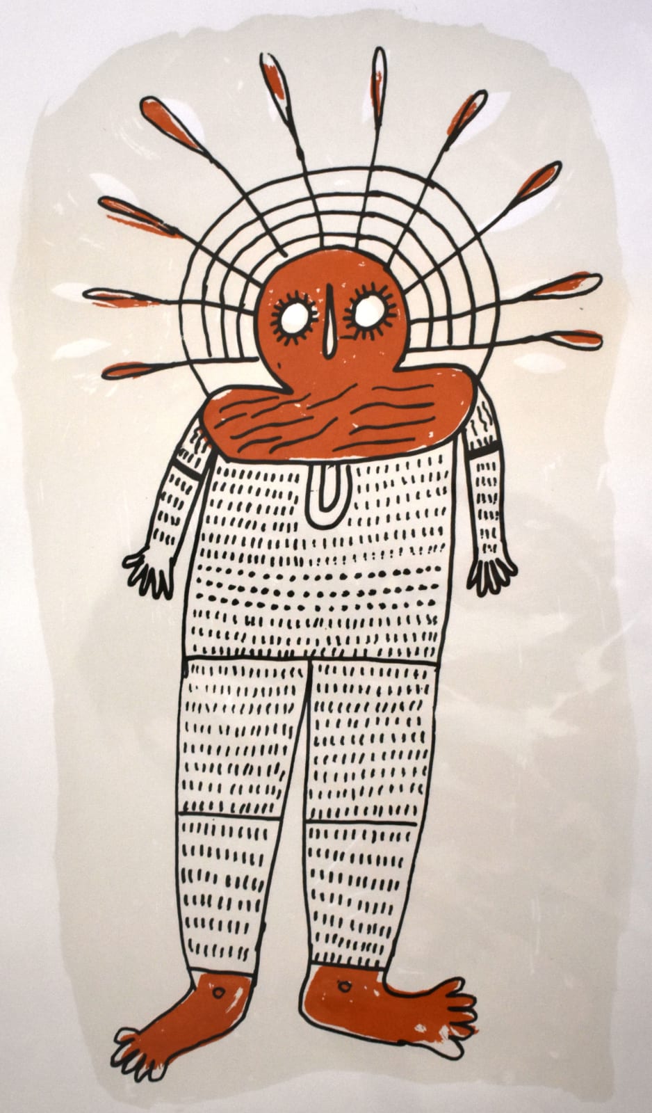 Donny Woolagoodja, Namarali (Wororra God), 2018