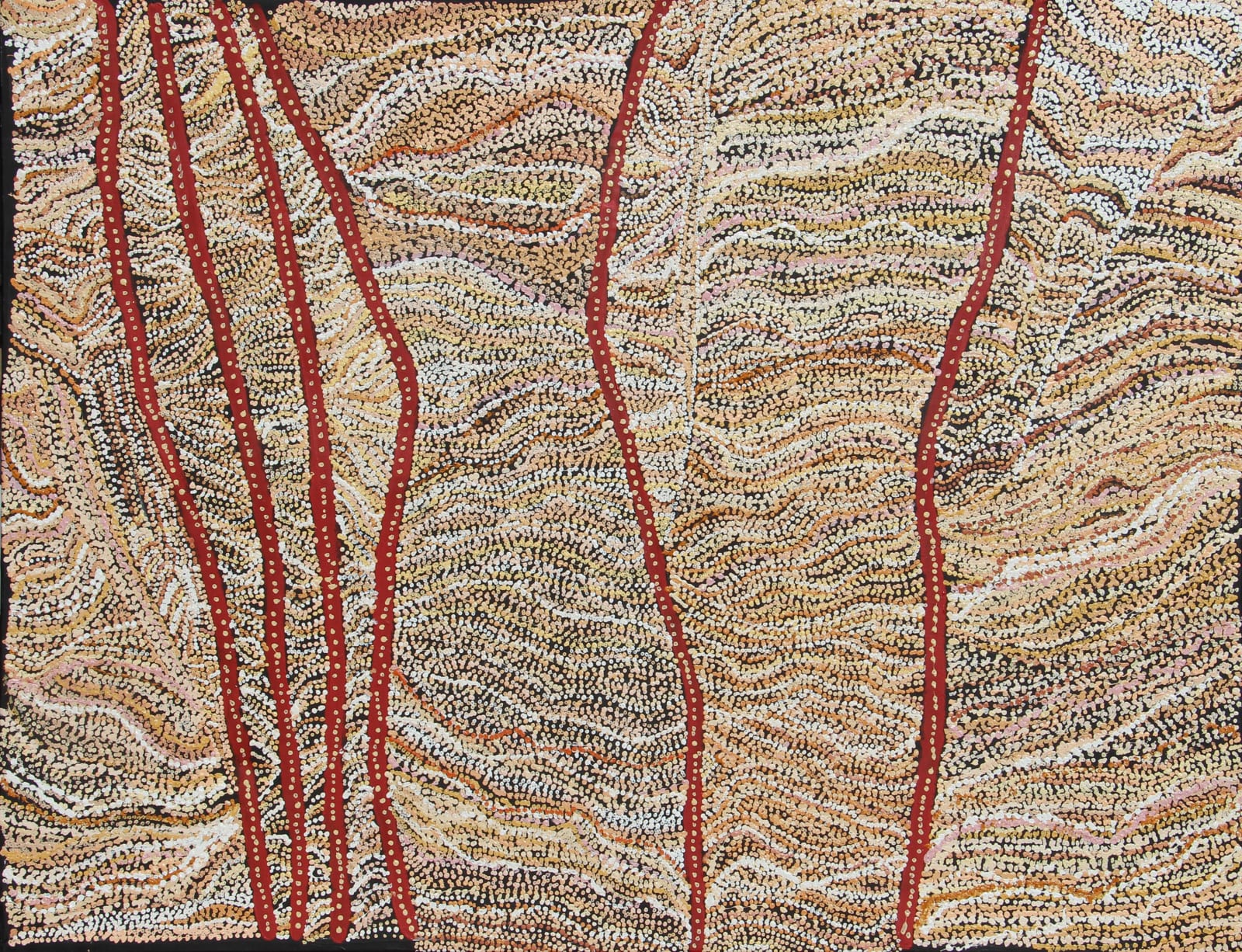 Jeannie & Katie Walatinna, Yankunytjatjara Ngura (Country), 2023