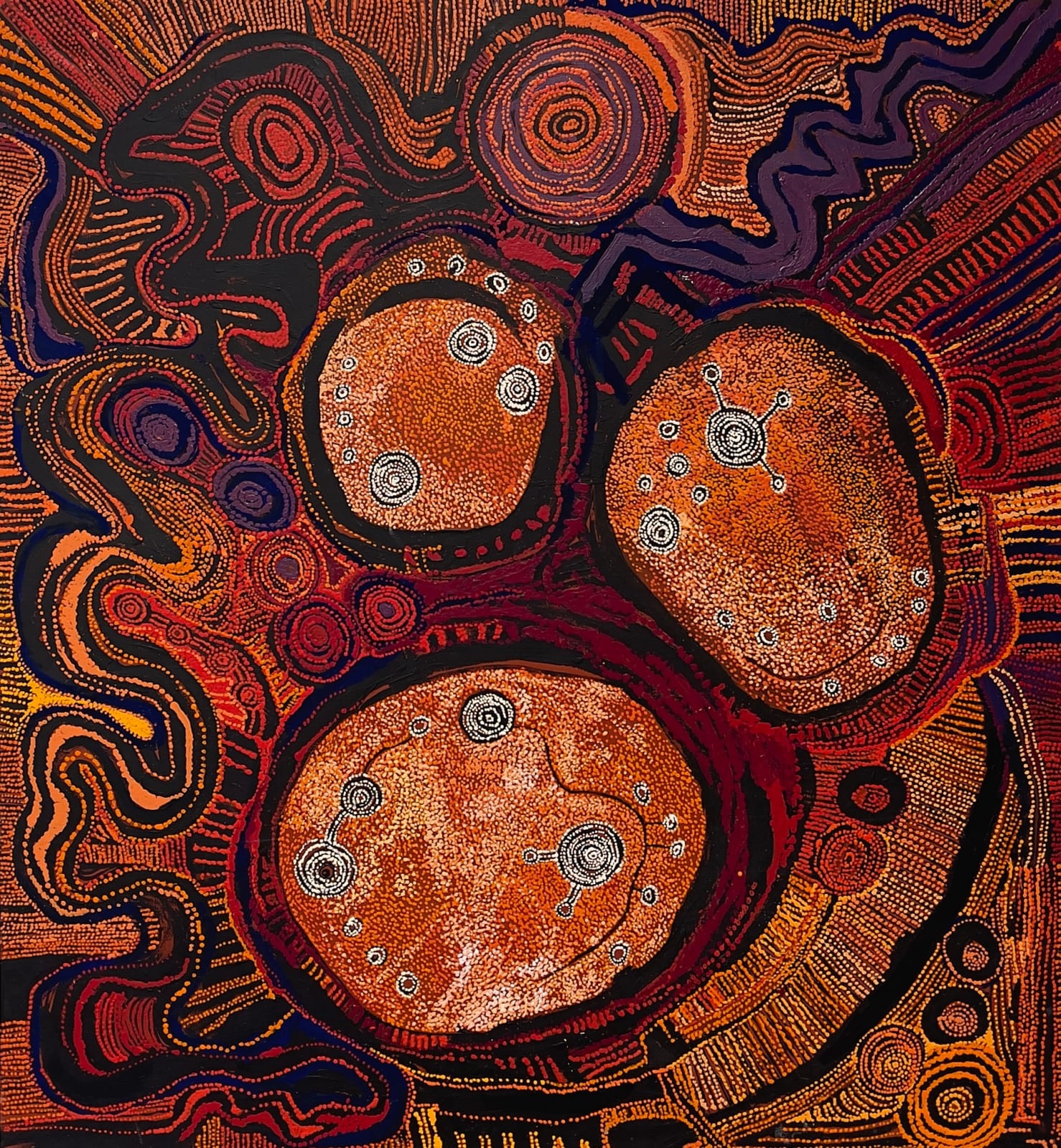 Nyunmiti Burton, Seven Sisters Story, 2024