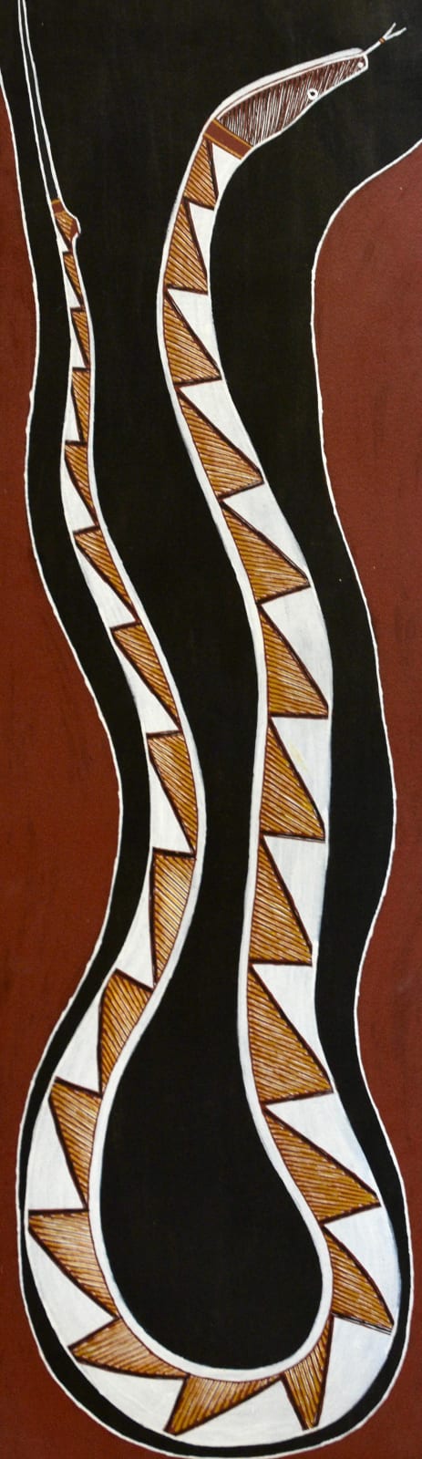 Graham Badari, Maddjurn (Black-Headed Python), 2021