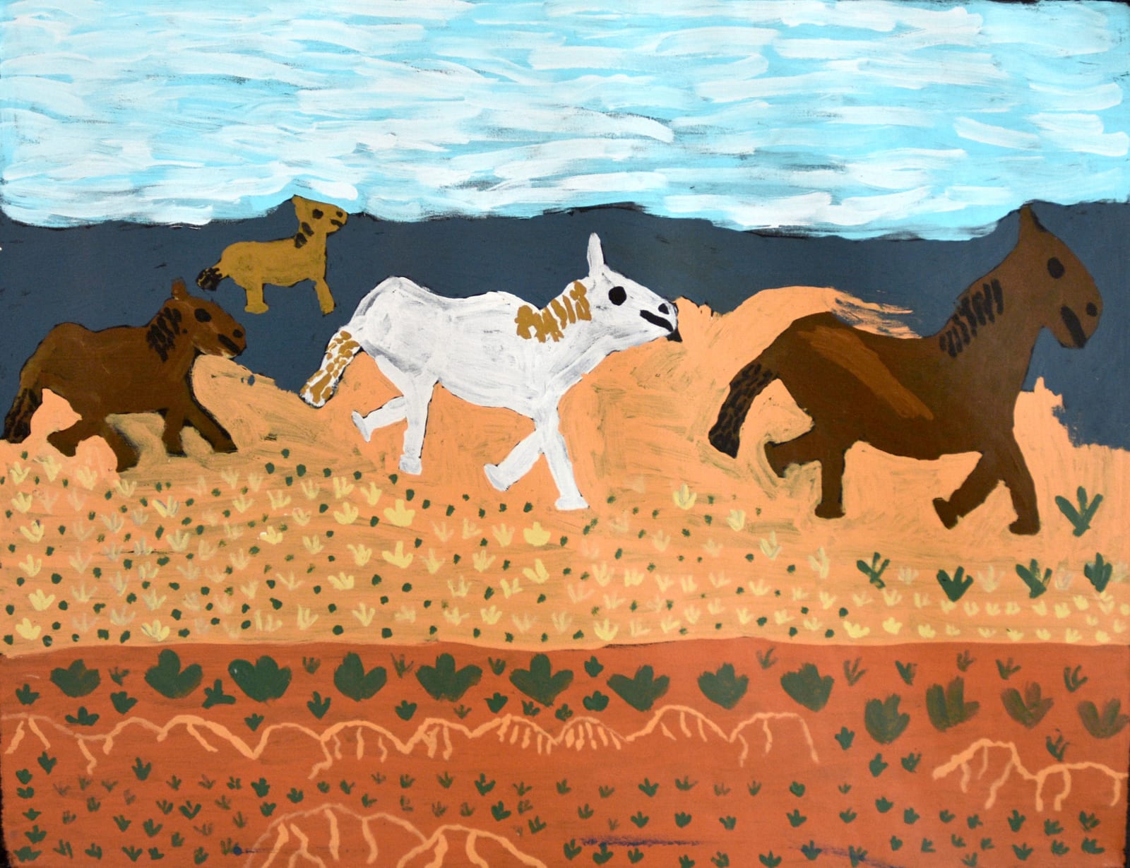 Aaron Pei Pei, Wild Horses, 2020