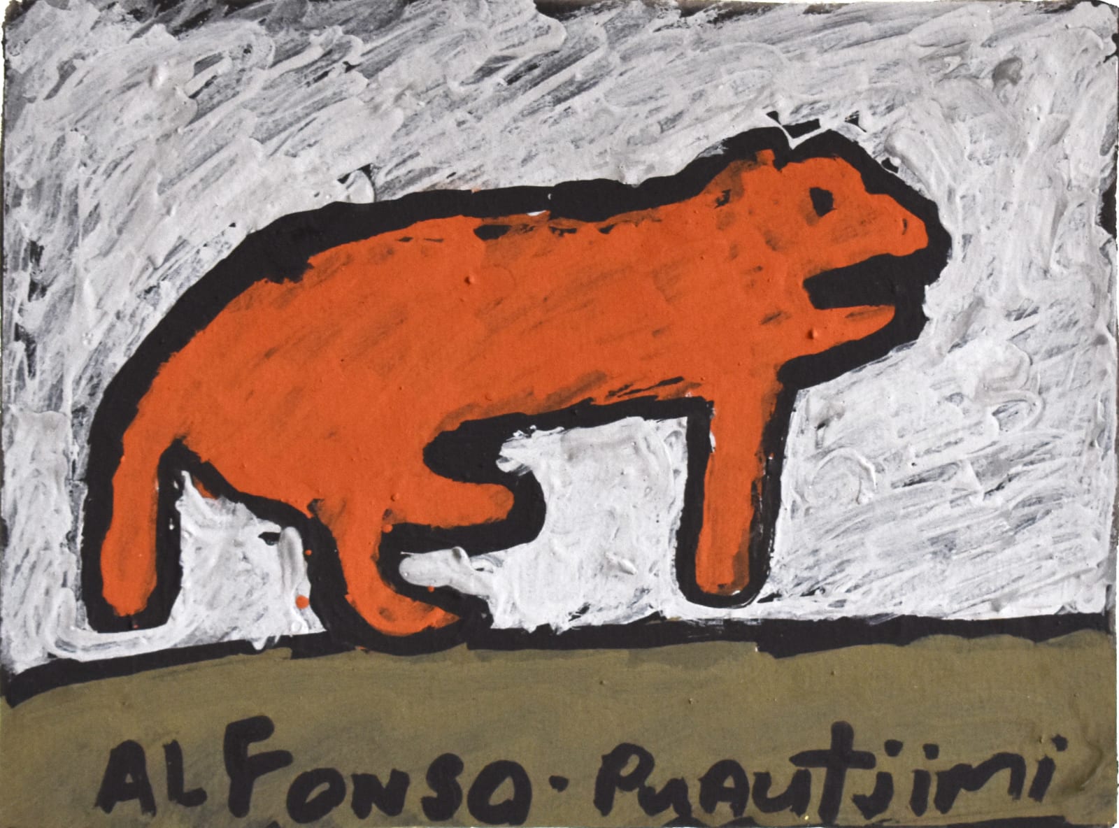 Alfonso Puautjimi, Bones the Dog, 2019