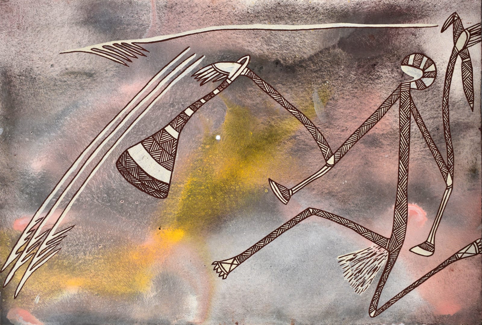 Shaun Namarnyilk, Mimih Spirit, 2019