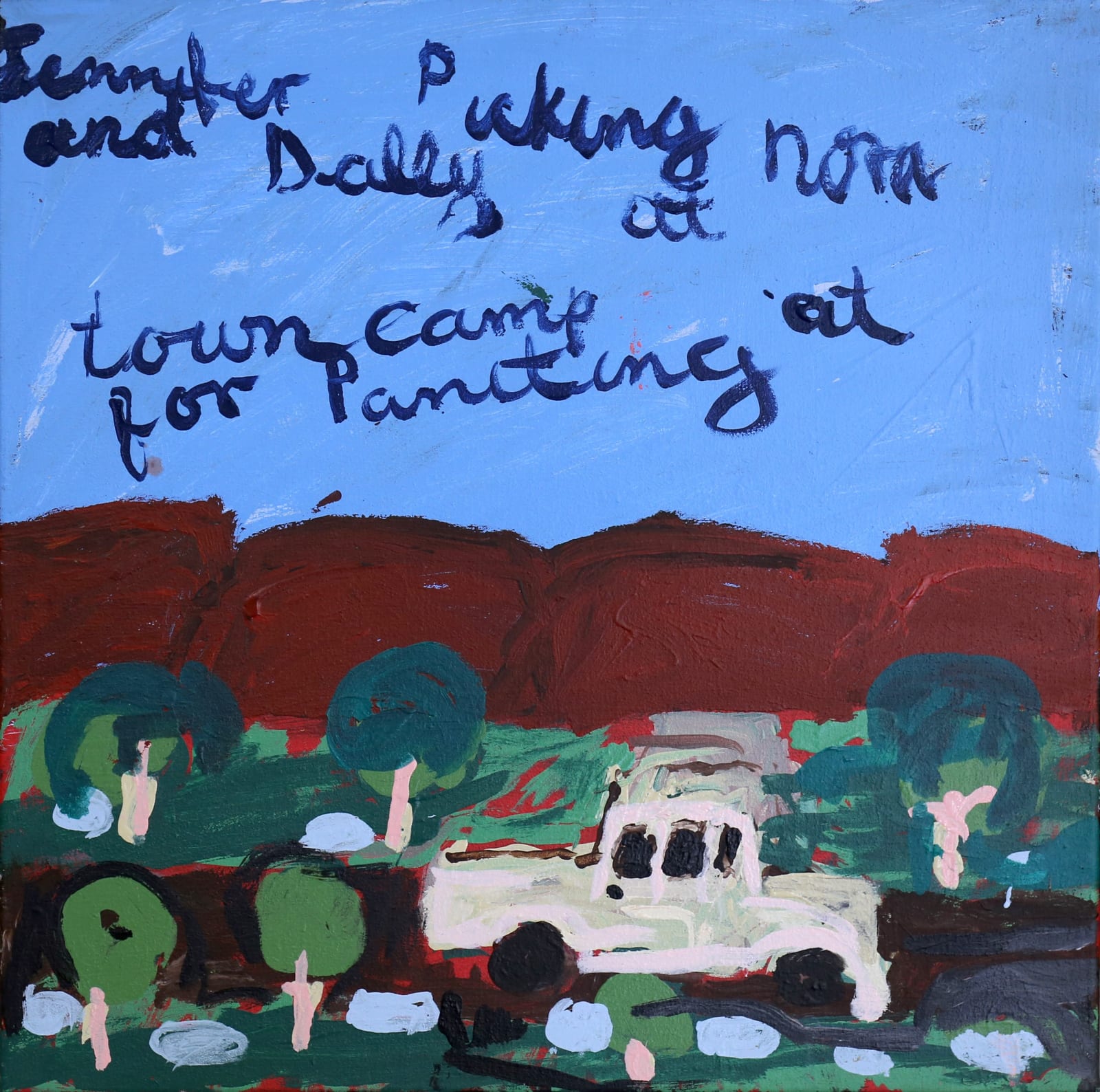 Sally M Mulda, Painting pick up, 2025