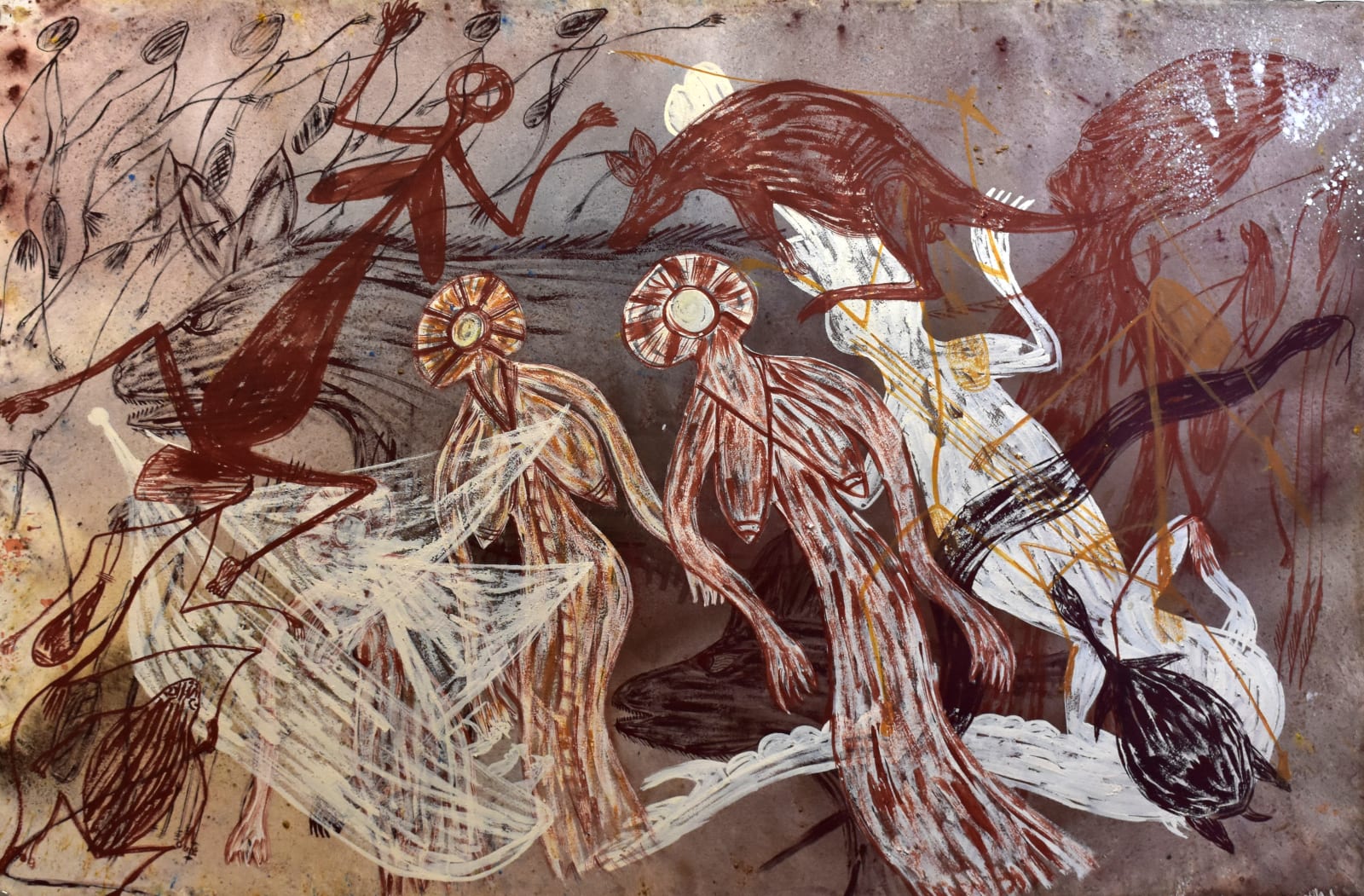 Shaun Namarnyilk, Mimih Spirits, 2019