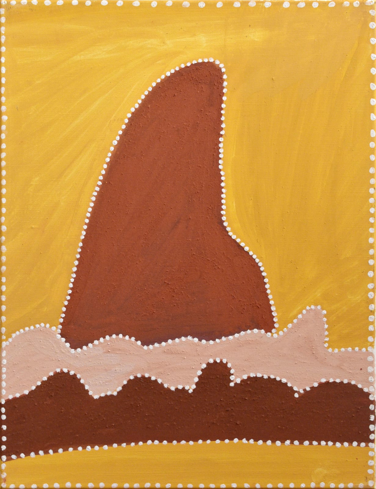 Betty Carrington, Karlumbool (Spear hill), Texas Downs Station, 2015