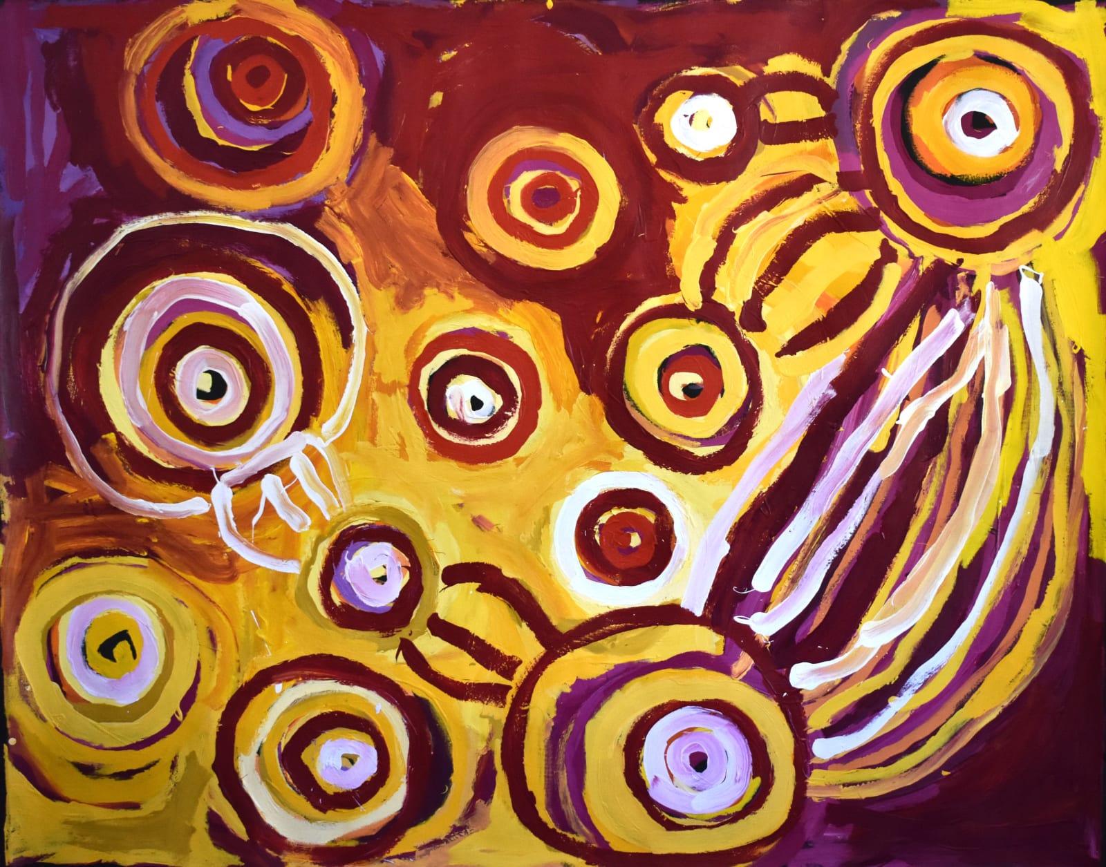 Barbara Mbitjana Moore, Ngayuku ngura - My Country, 2019