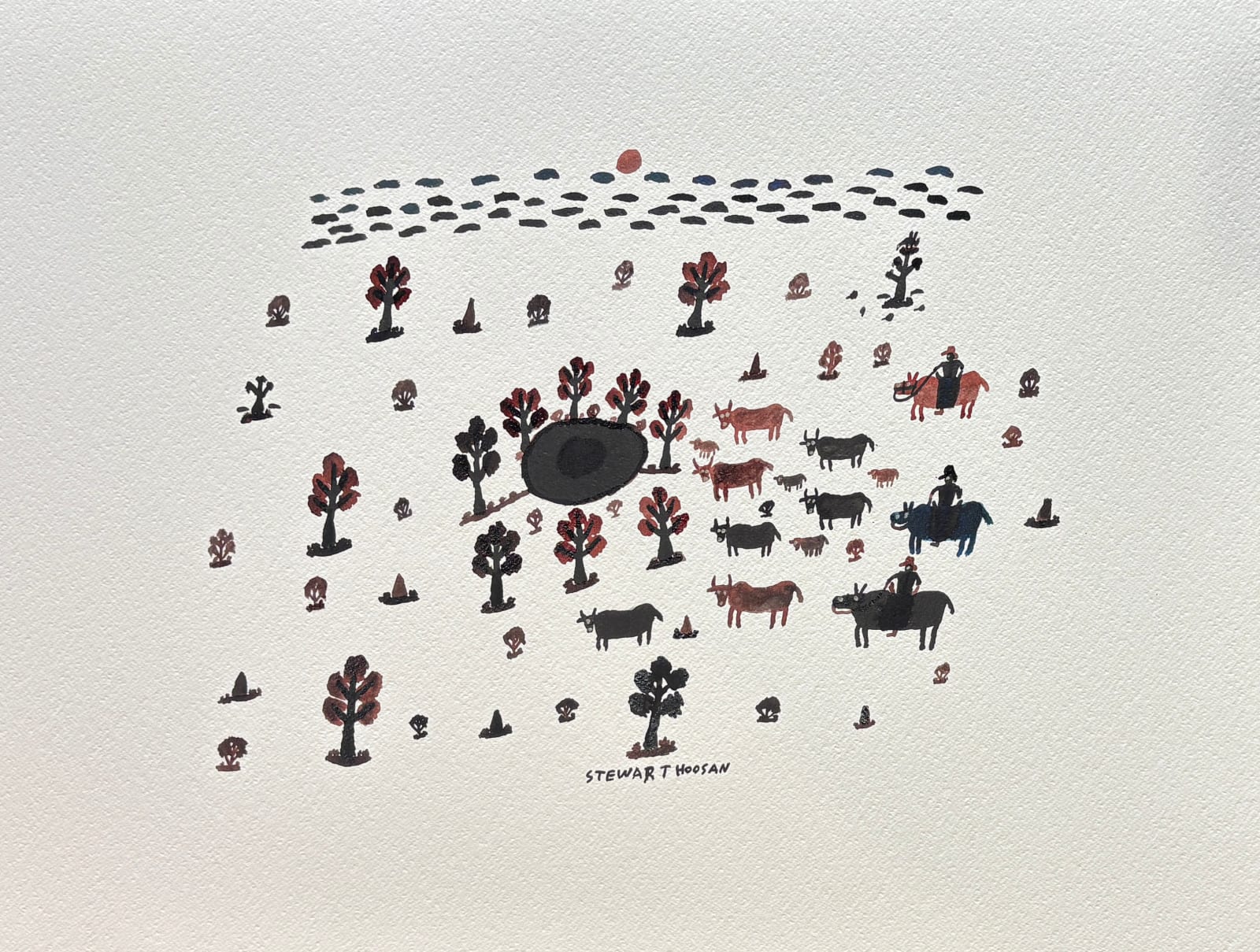 Stewart Karmburmar Hoosan, Mustering at 5 Mile Lagoon - Series 4, 2025