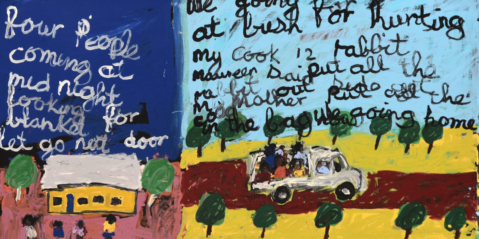 Sally M Mulda, In Town, Out Bush, 2022