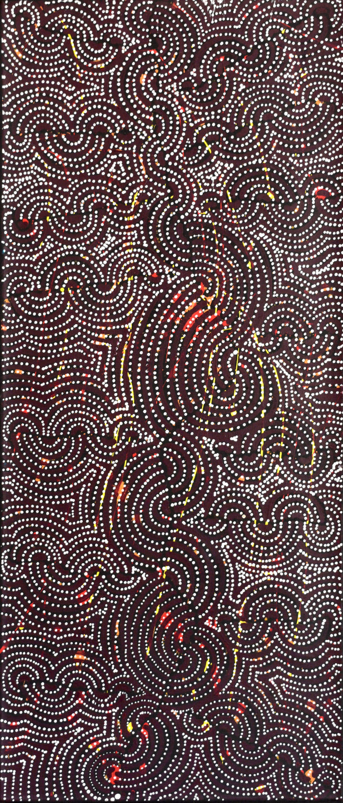 Christine Nakamarra Curtis, Mina Mina Jukurrpa (Mina Mina Dreaming) - Ngalyipi, 2019