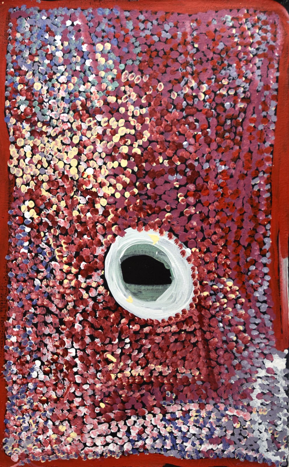 Nancy Chapman (Nyanjilpayi), Juntu-Juntu (Canning Stock Route Well 30), 2021