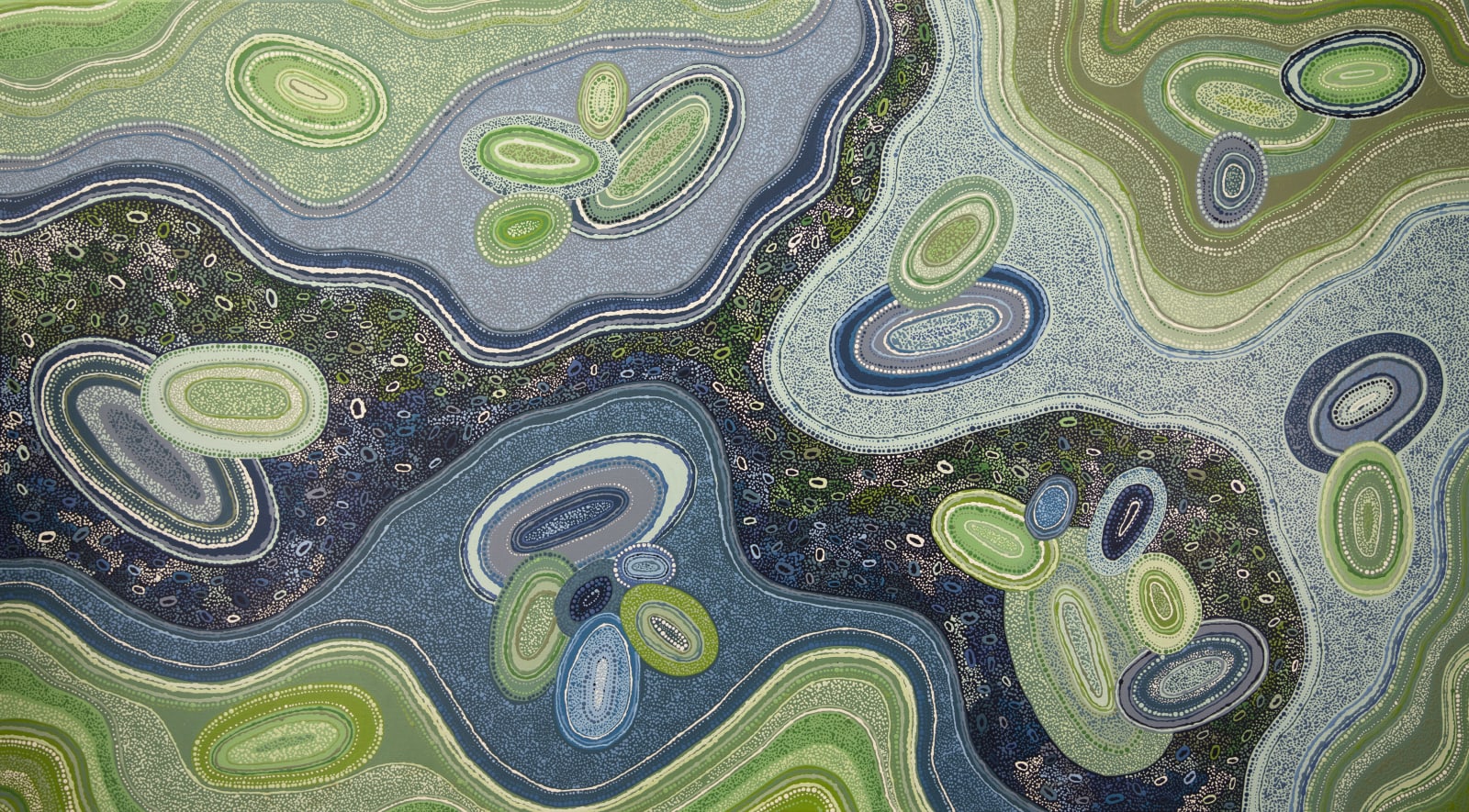 Michelle Lewis, Michelle's Tjala Dreaming (Honey Ant), 2021