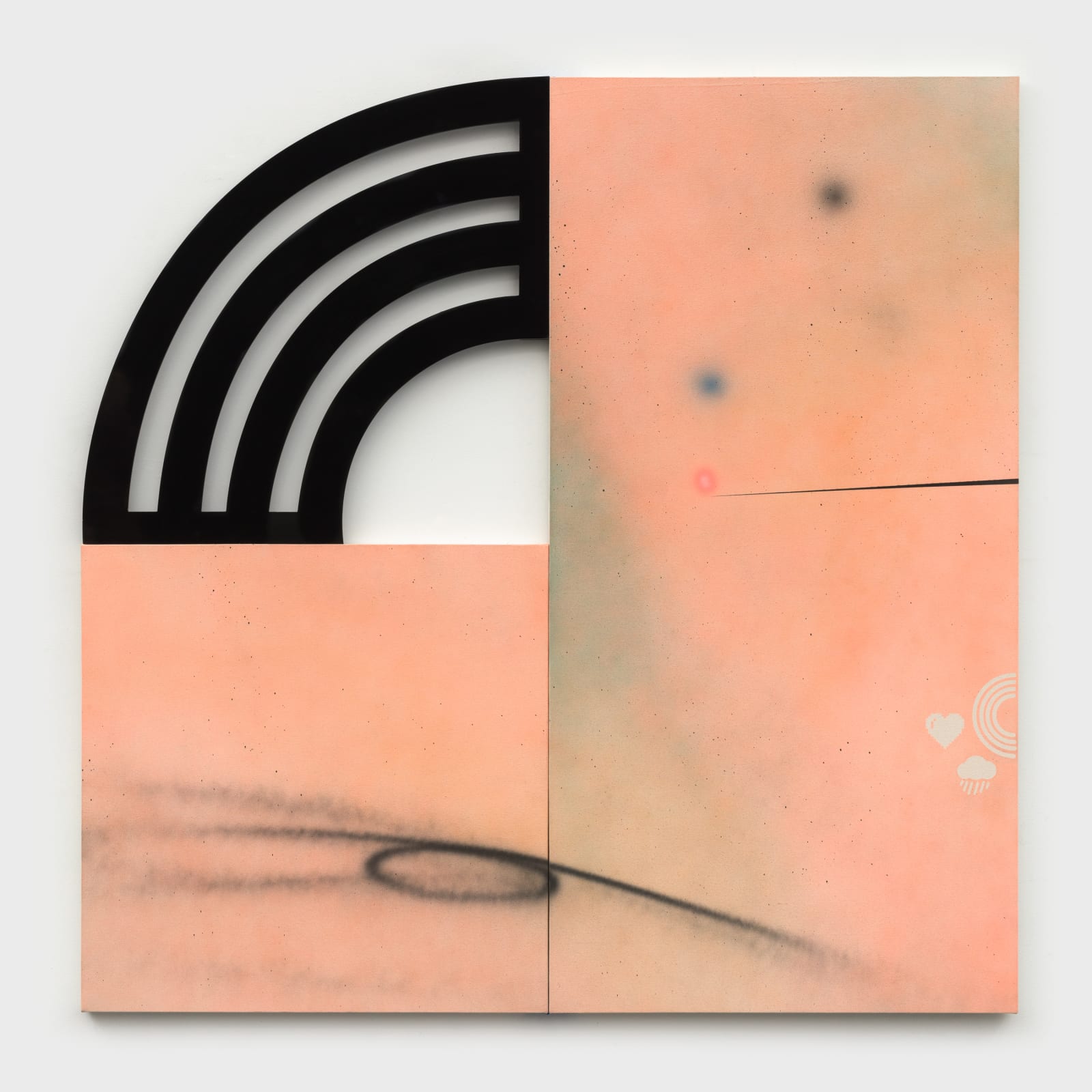 Wendy White, Eventide, 2021