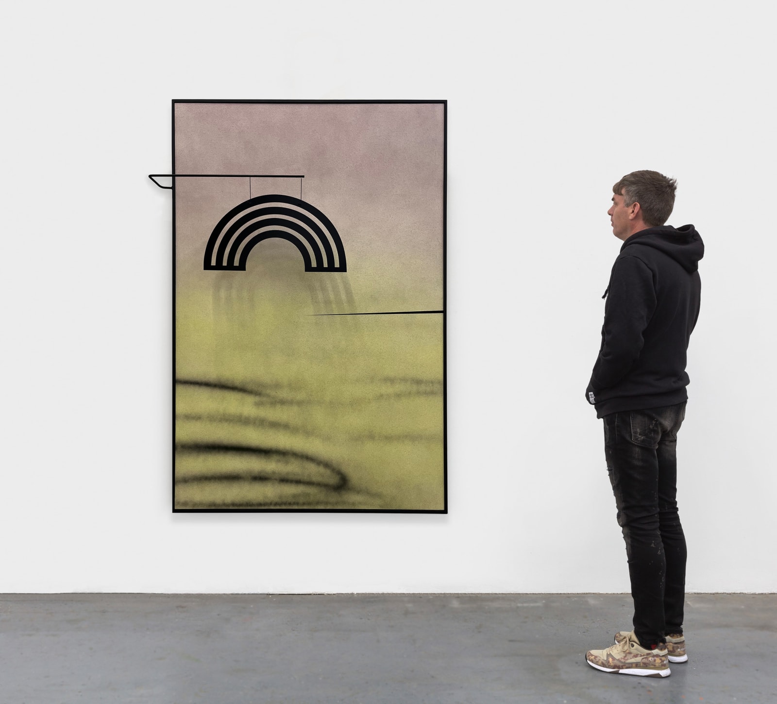 Wendy White, End of Rainbows (After Calder), 2023