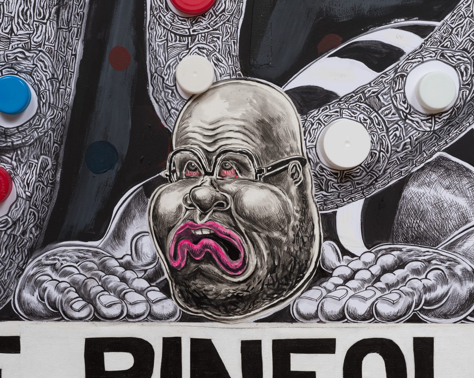 Trenton Doyle Hancock, The Pinfold, 2022
