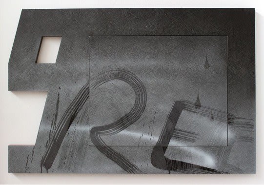 Wendy White, Re, 2015