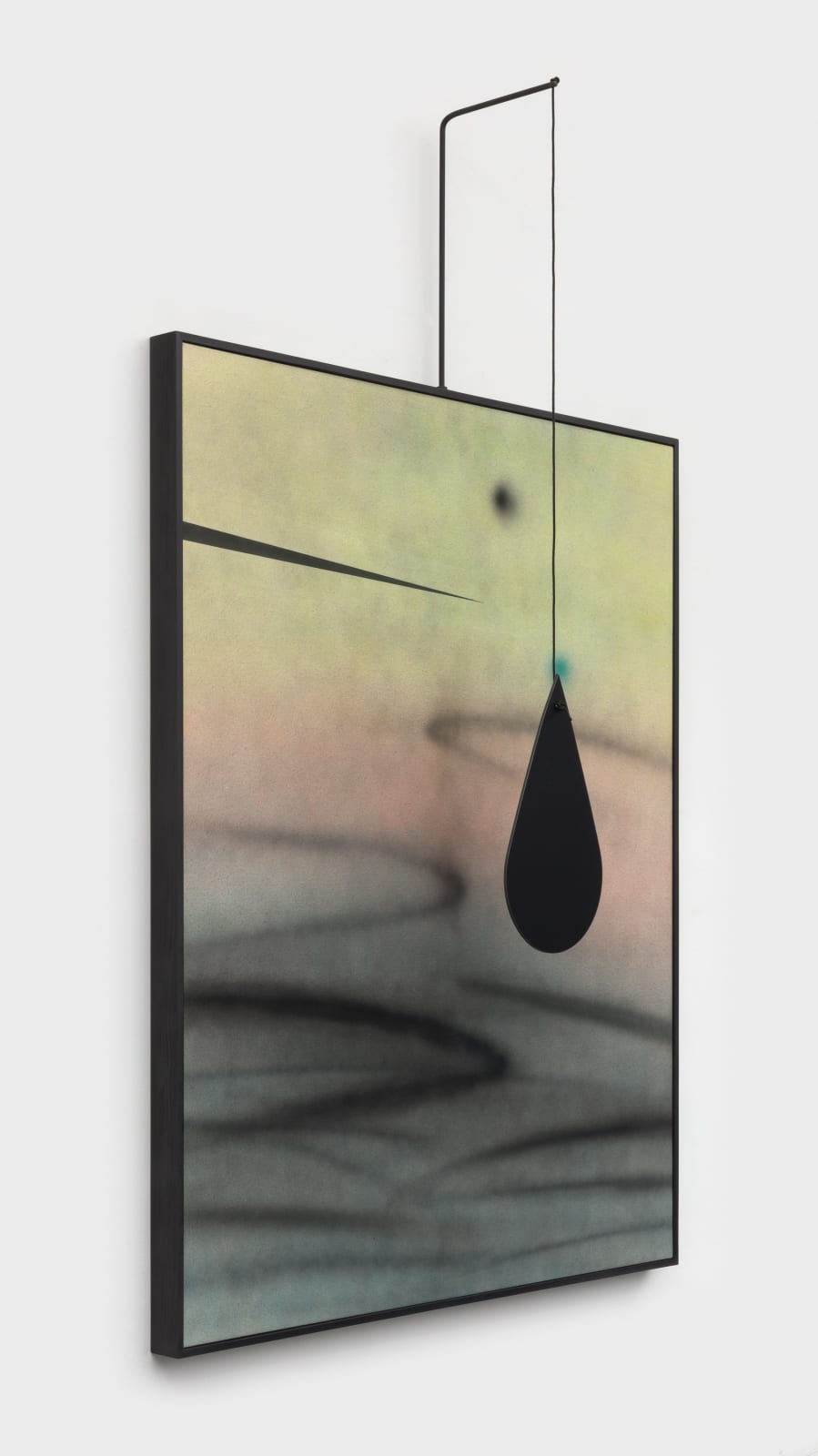 Wendy White, Drop II (after Calder), 2021