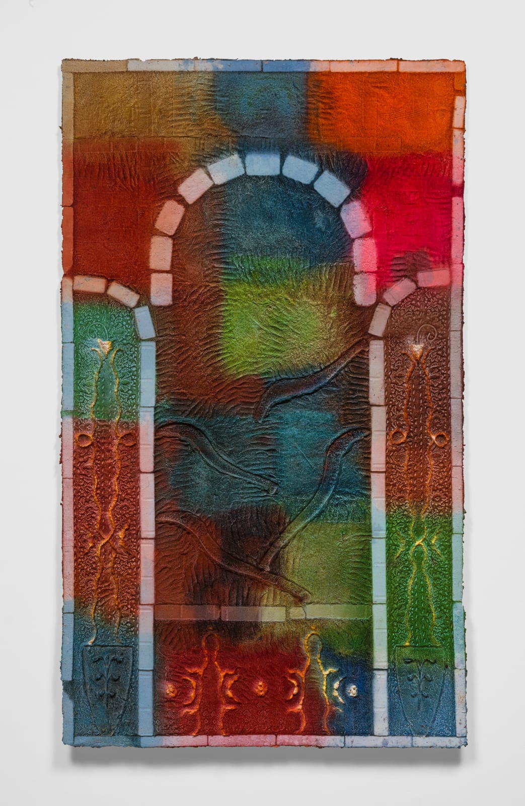 Aryana Minai, Darvaze Noor II / Gateway of Light II, 2023