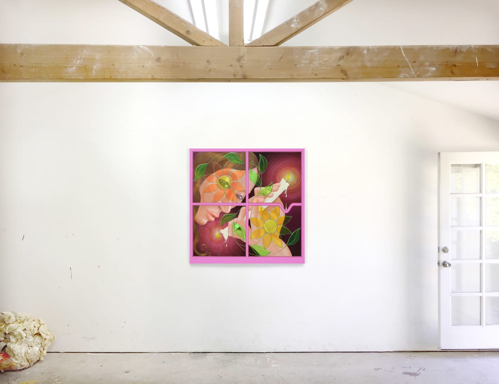 Wendell Gladstone, Fluttering Flame, 2022