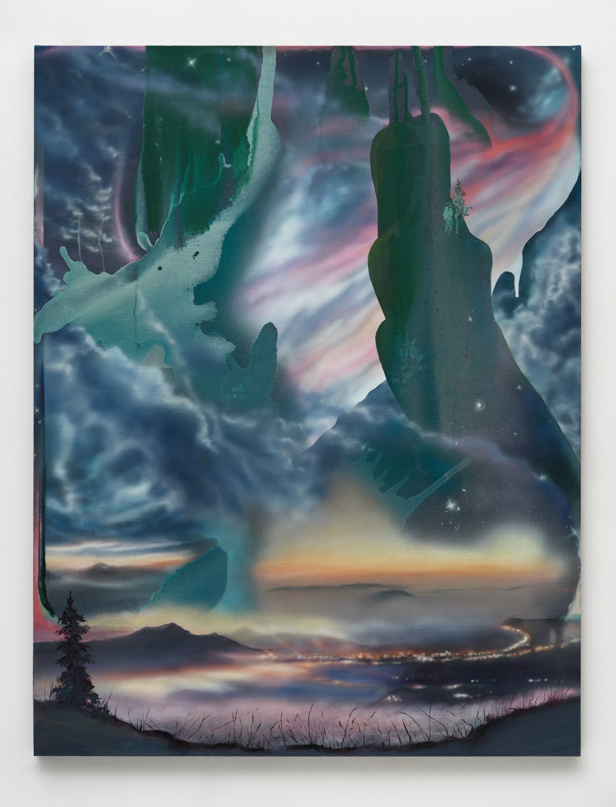 Annie Lapin, Arrangement (Sundown Vapors), 2025