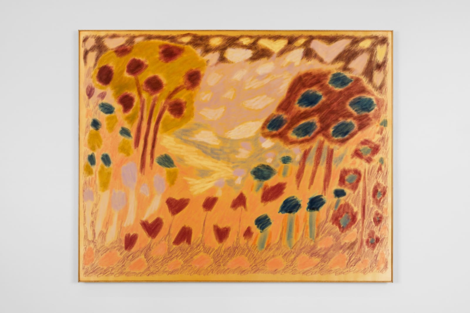 Larissa Lockshin, Untitled (country House), 2025