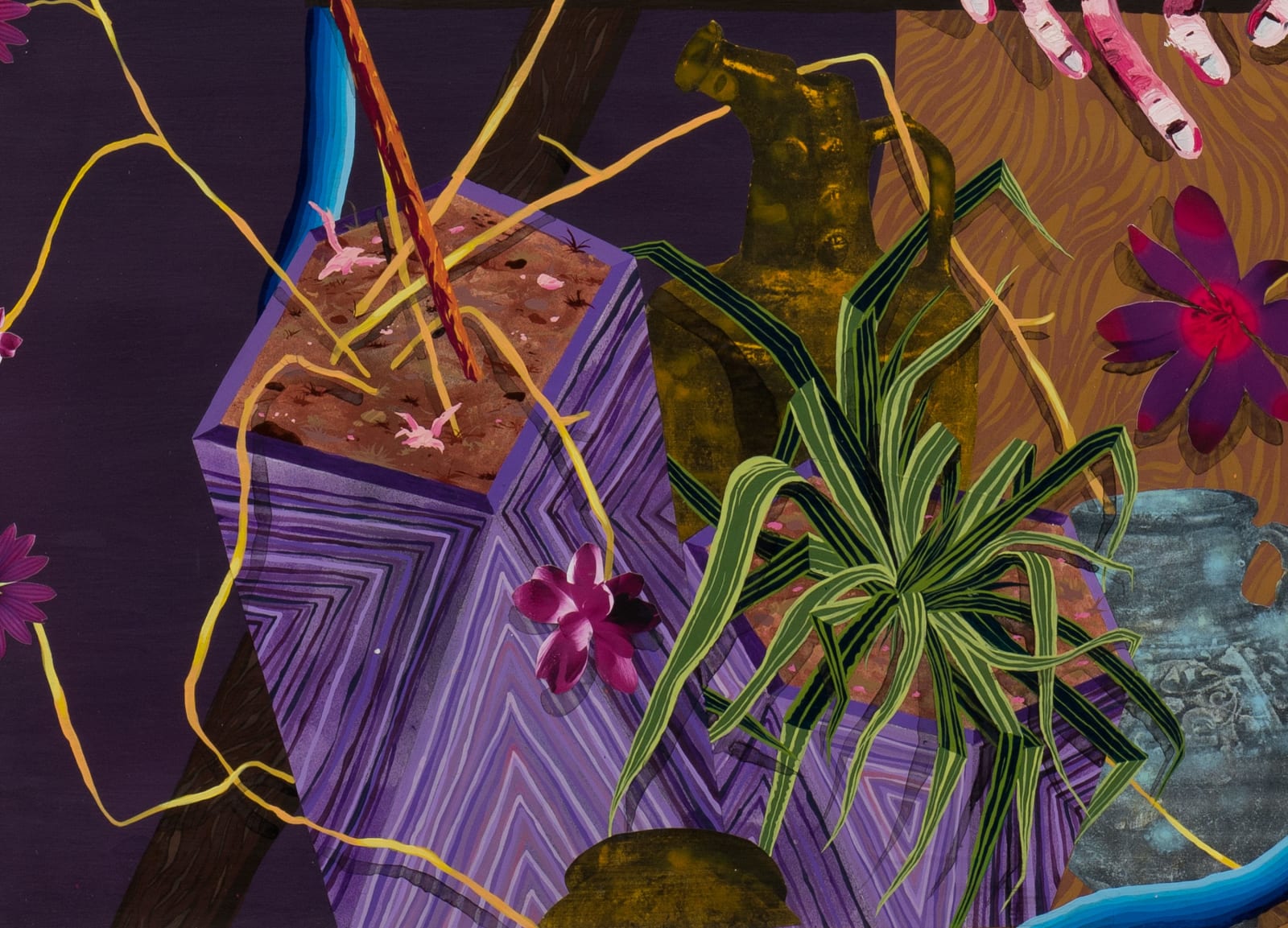 Amir H. Fallah, On Hand and Foot, 2011
