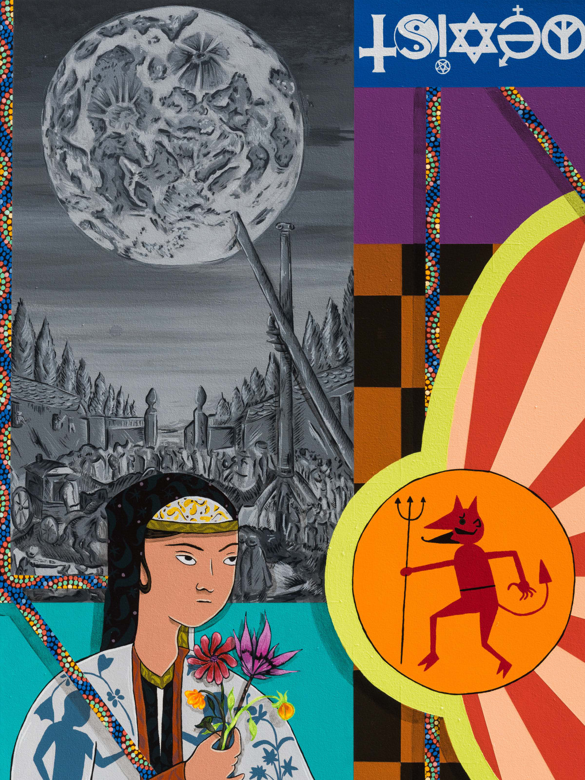 Amir H. Fallah, They Will Say A Collection Of Untruths, 2022