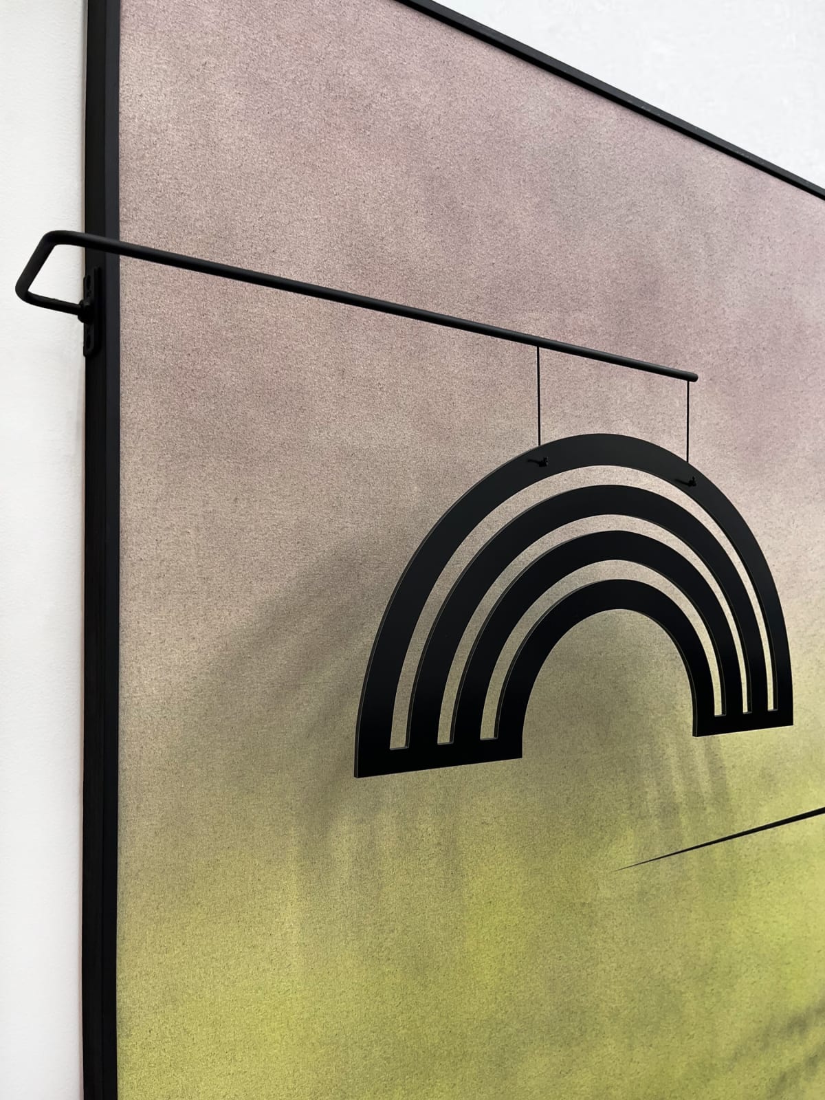 Wendy White, End of Rainbows (After Calder), 2023