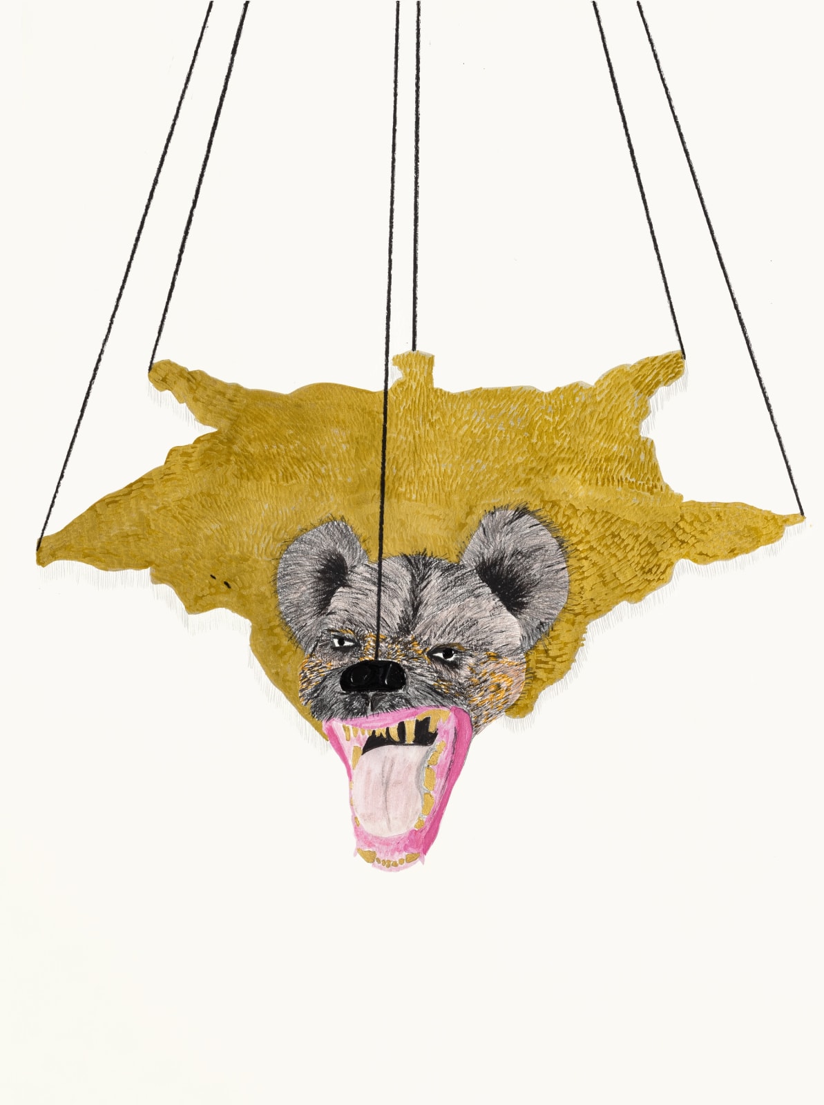 Elham Rokni, Better to Be Eaten by Your Own Village’s Hyena!, 2017