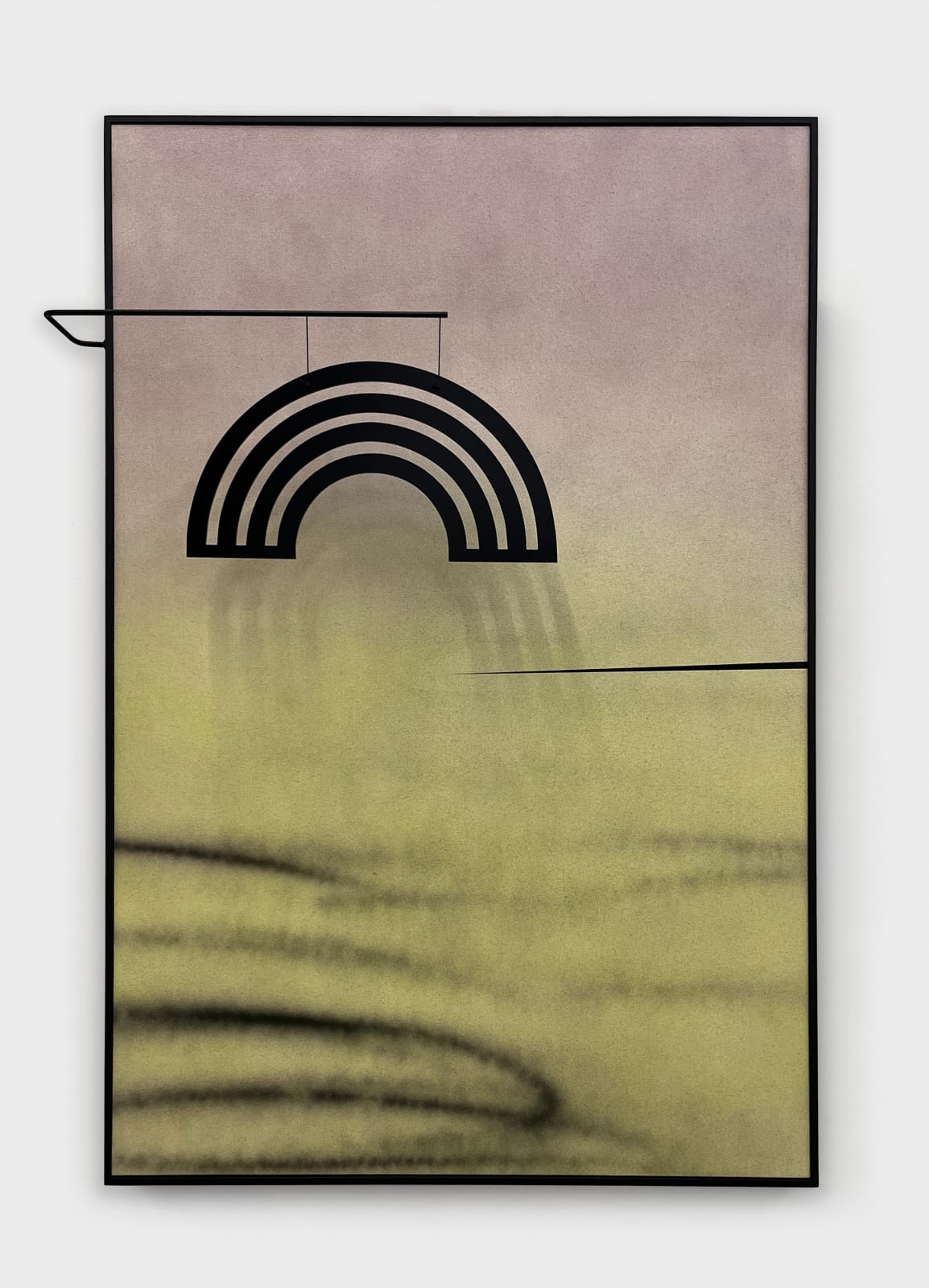 Wendy White, End of Rainbows (After Calder), 2023