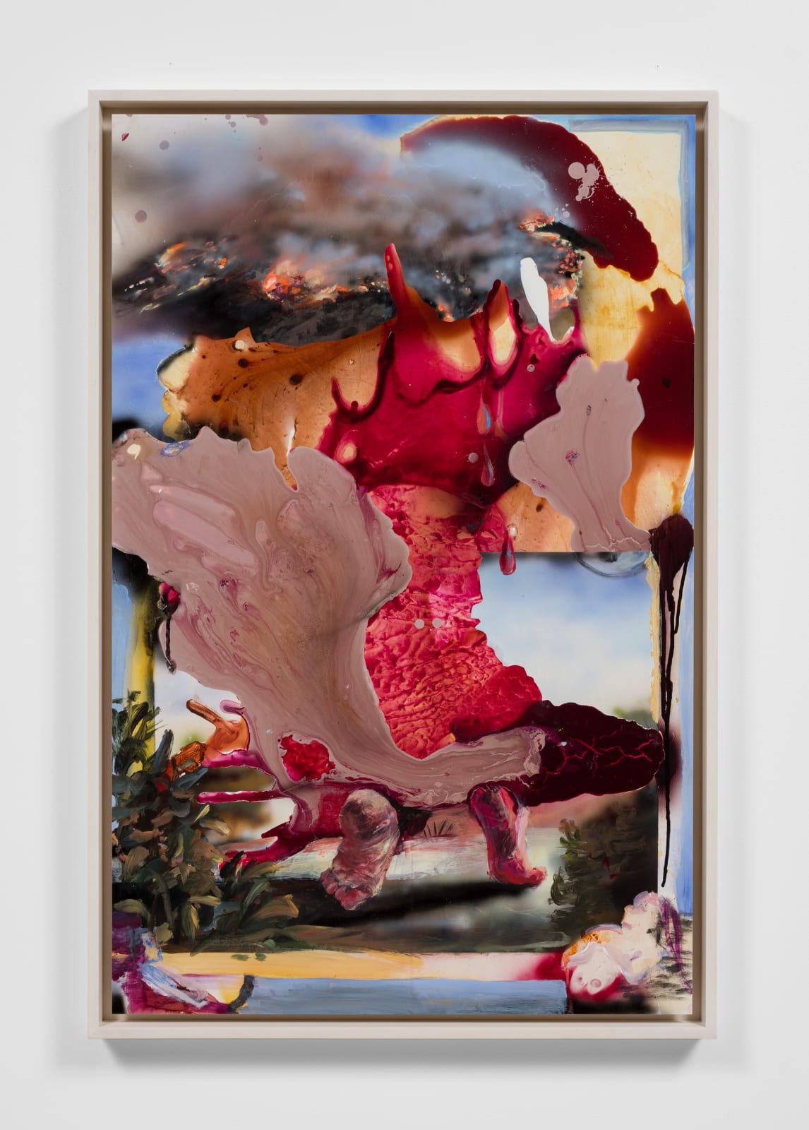 Annie Lapin, My Cracked Feet (Summer), 2021
