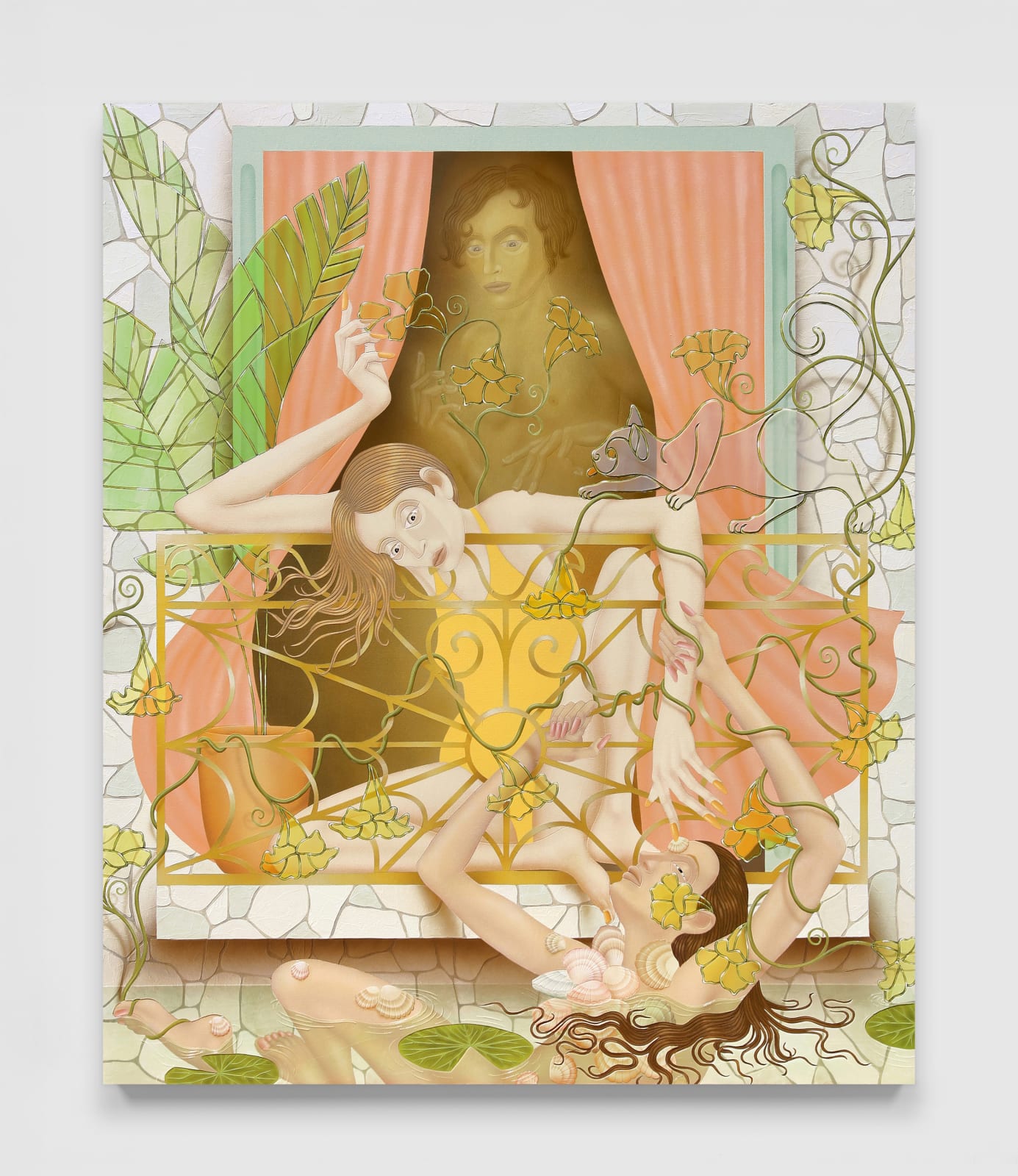 Wendell Gladstone, Between Worlds, 2025